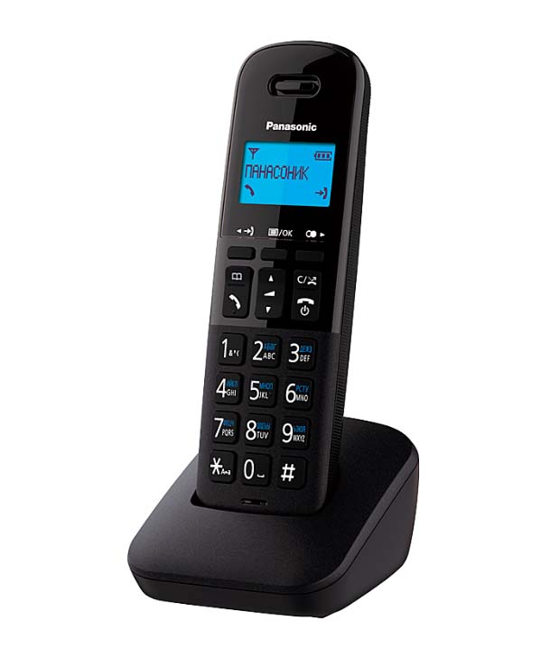 Р/Телефон Dect Panasonic KX-TGB610RUB черный