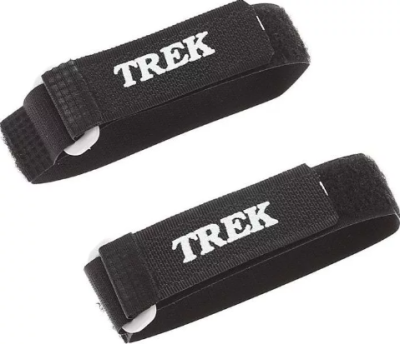 Зажим-липучка для лыж TREK узкий (Черный/лимонный)