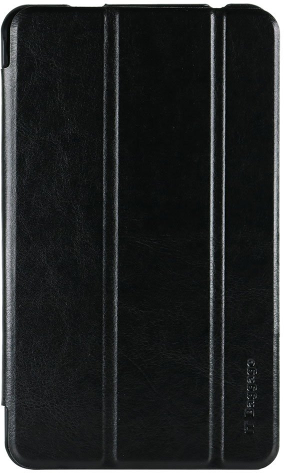 Чехол для Samsung Galaxy Tab 3 Lite 7" SM-T116, черный, утратонкий, книжка, ITSST4L5-1
