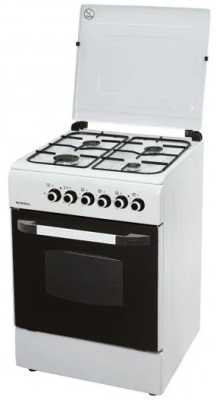 Плита комбинированная LUXELL LF60SF-40F белая