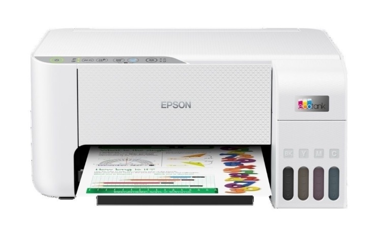 Принтер струйный МФУ EPSON L3256 (СНПЧ,А4,4цв,33/15стр./мин,5760x1440,скан 1200*2400,Wi-Fi) 003/004