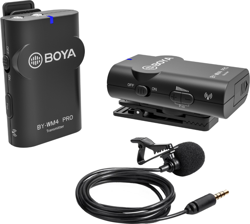 Микрофон BOYA BY-WM4 Pro-K1 Беспроводной микрофон