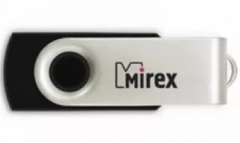 Флэш-память USB 8 GB Mirex Swivel, USB 2.0, Черный
