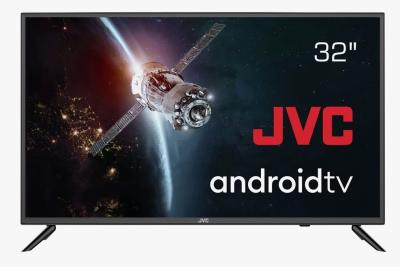 Уценка (1к) Телевизор 32" JVC LT-32M590W SmartTV Android 9.0 Белый