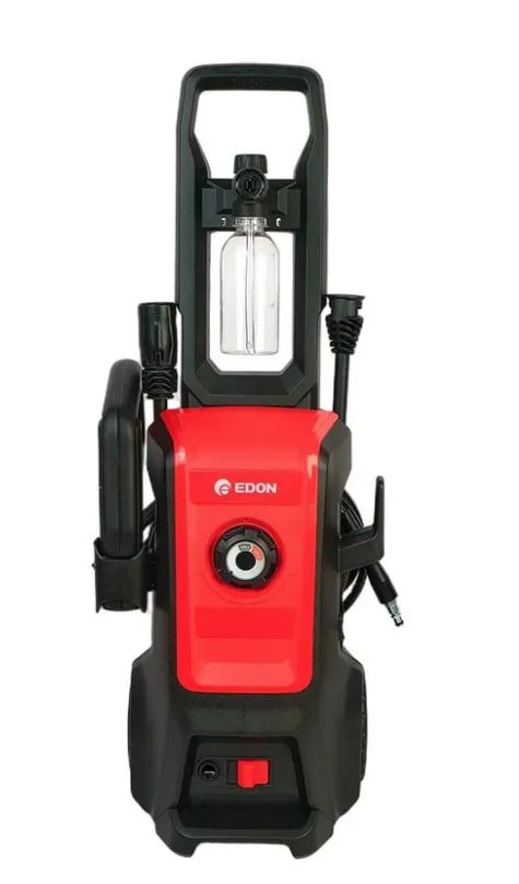 Минимойка Edon PW-200/2500А  (2500Вт; 200бар; 7л/мин; 10м шланг, самовсасыв, колеса)
