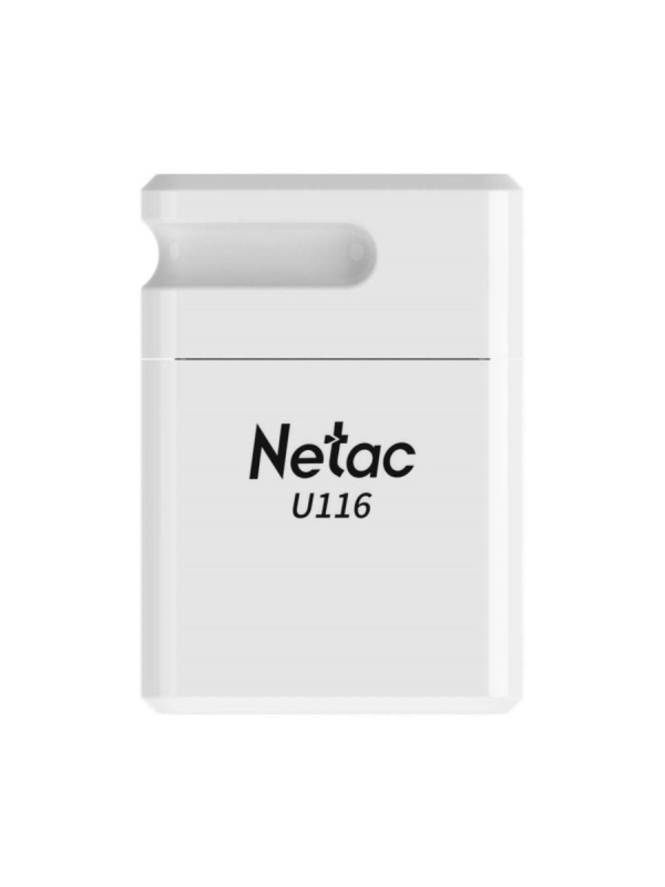 Флэш-память USB_ 64 GB Netac U116 <NT03U116N-064G-30WH>, USB3.0, белая