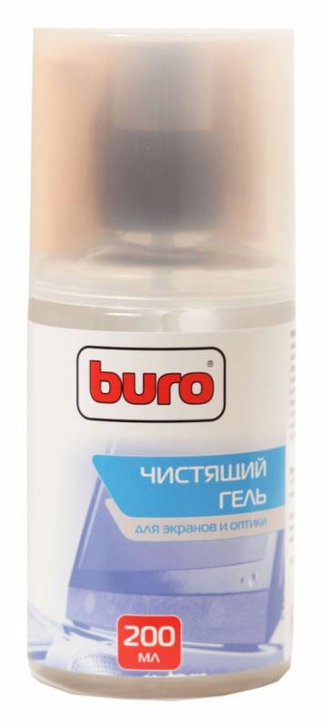 Набор BURO (BU-Gscreen), микрофибра + гель для экранов и оптики, 1 шт