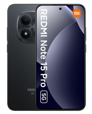 Смартфон Xiaomi Redmi Note 15 Pro 5G 8/512Gb черный<2SIM 6.83" 8х2.6ГГц 2772х1280 200+20 6580 And15>