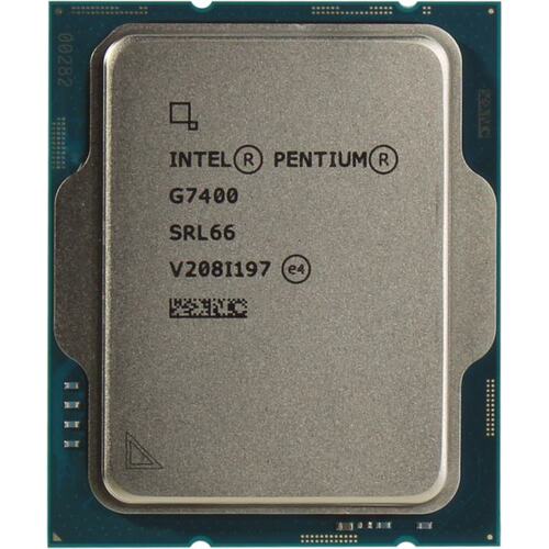 Процессор Intel Pentium G7400 OEM (2/4 ядра,3.7ГГц,DDR4-3200/DDR5-4800,UHD 710,46W,Alder Lake) 1700
