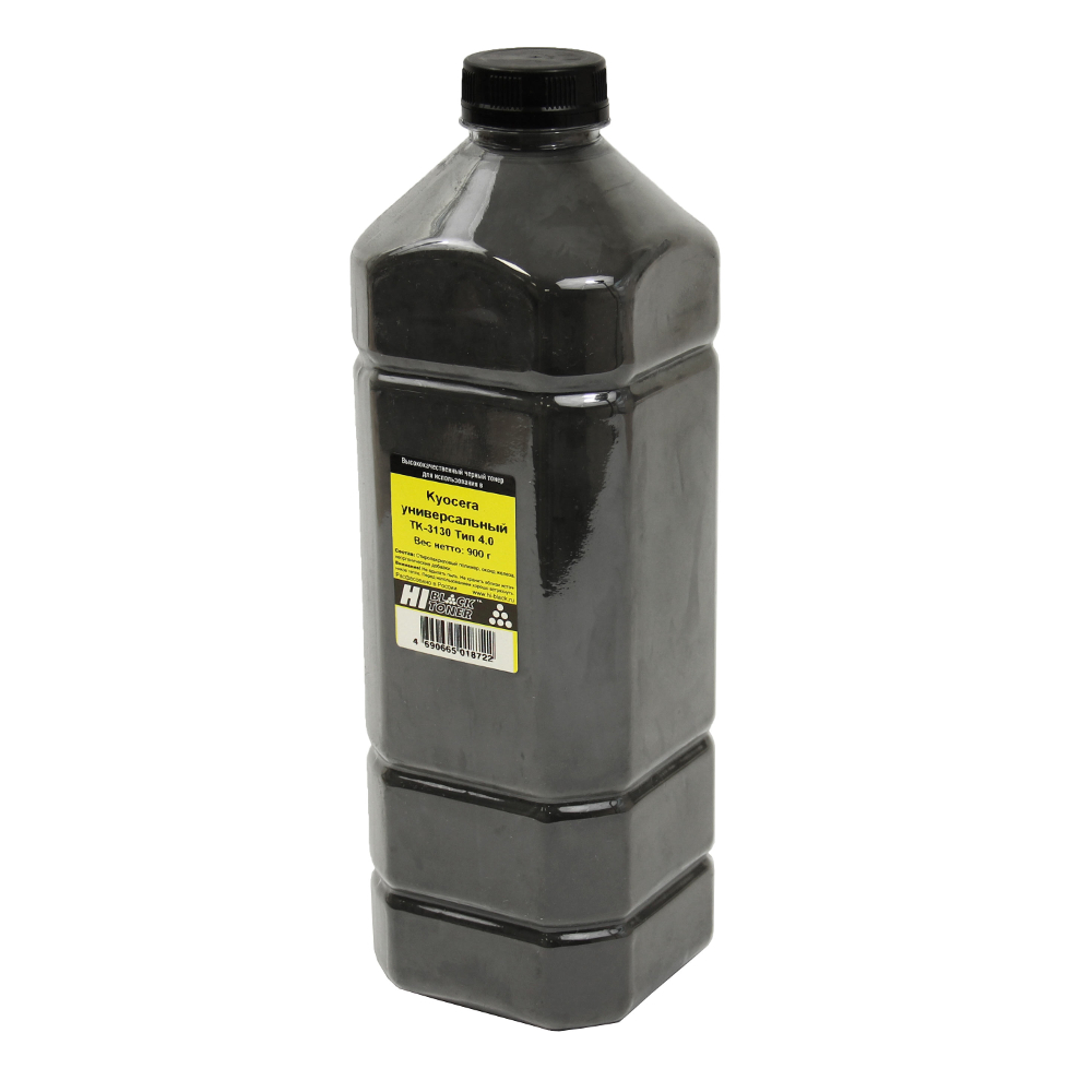 Тонер Kyocera Hi-Black Универсальный для Kyocera M3550/ FS-4200DN TK-3130, Тип 4.0, Bk, 900 г