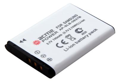 Аккумулятор AcmePower SLB-0837B для Samsung NV8/NV15/NV20