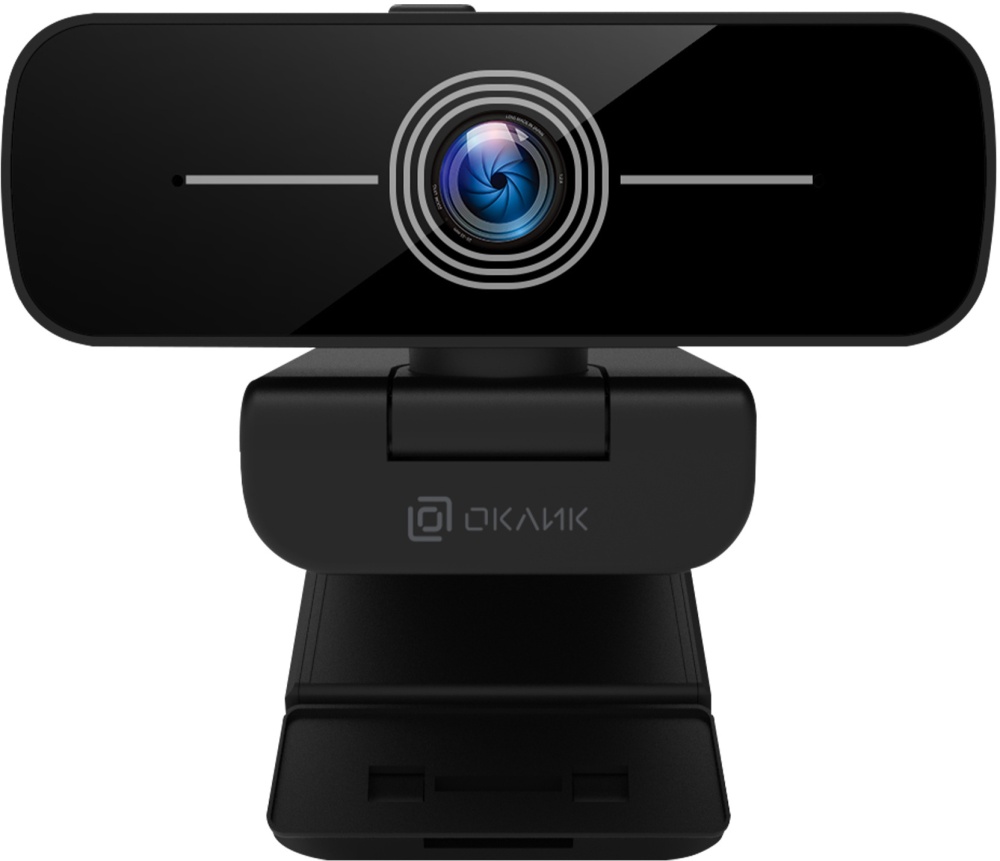 WEB Камера Оклик OK-C001FH черный 2Mpix (1920x1080) USB2.0 с микрофоном