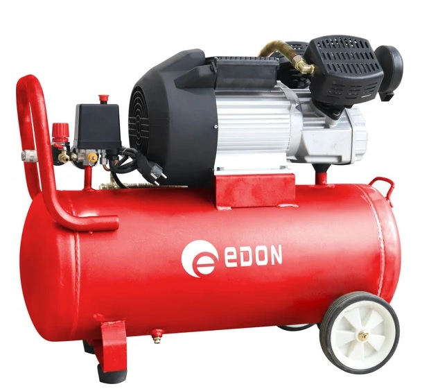 Компрессор Edon OAC-50/2200D масляный,2000Вт, 3 л.с, 220 л/мин, ресивер 50л, поршневой коаксиальный