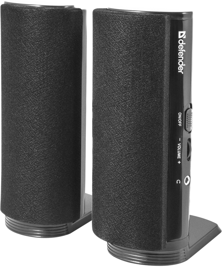 Колонки DEFENDER SPK-210, акустическая 2.0 система 4 Вт, порт для наушников,220 В