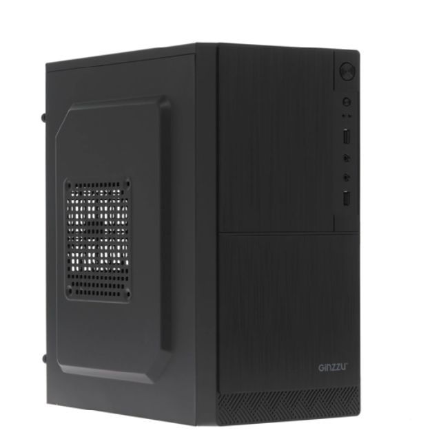 Корпус mATX MiniTower Ginzzu D190 без БП 