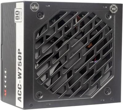 Блок питания 750W Accord ACC-W750P 80 PLUS WHITE (20+4pin) 120mm fan 6xSATA