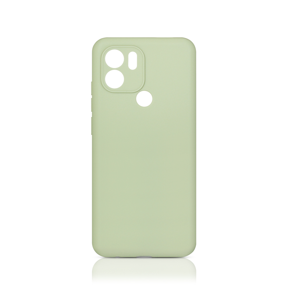 Чехол для Xiaomi Redmi A1+ / A2+, силиконовая накладка, зеленый xiCase-72 (light green)