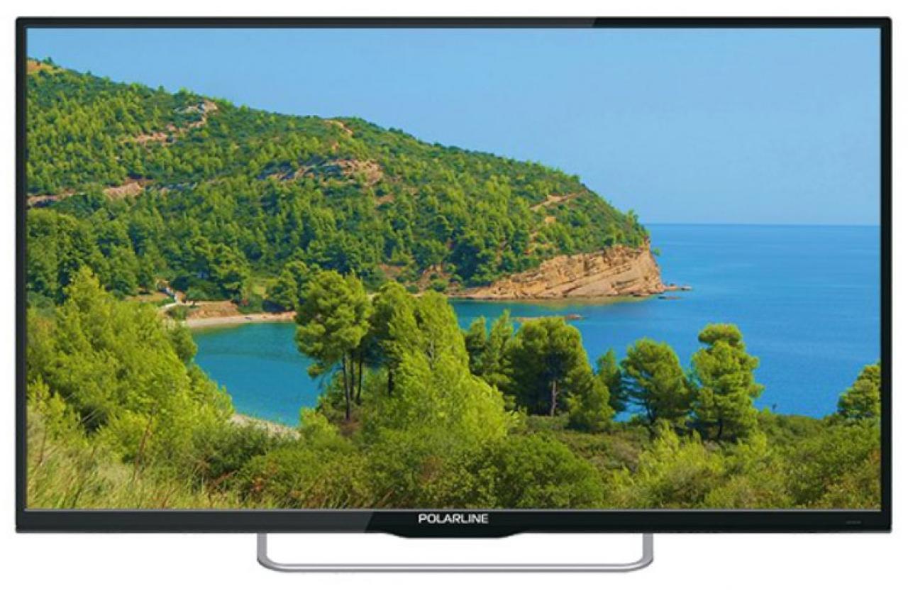 Телевизор 32" Polarline 32PL13TC (HD READY/50Hz/DVB-T/T2/DVB-C/DVB-S2/USBх2/HDMIх3/CI+/50 Гц) черный