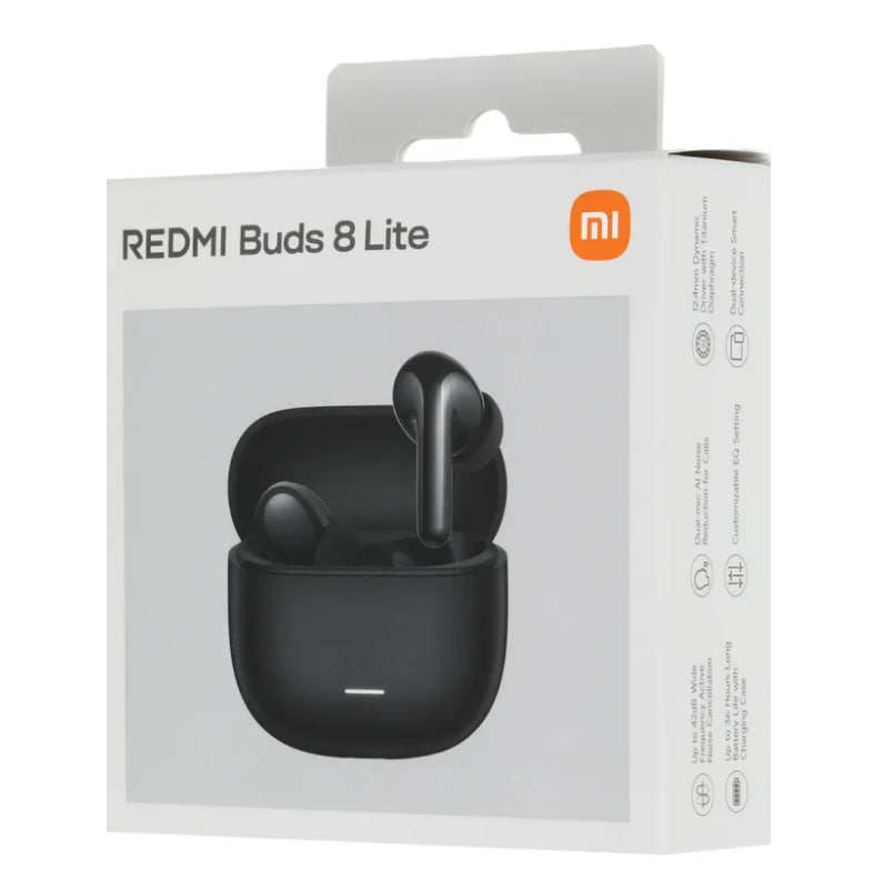Беспроводные BLUETOOTH наушники Xiaomi Redmi Buds 8 Lite Black (BHR08OMGL)