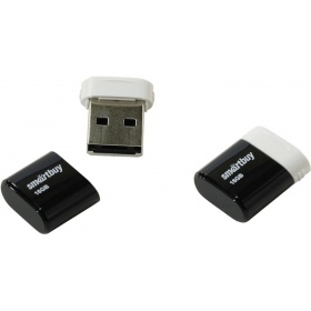Флэш-память USB_ 16 GB Smartbuy LARA Black (SB16GBLARA-K)