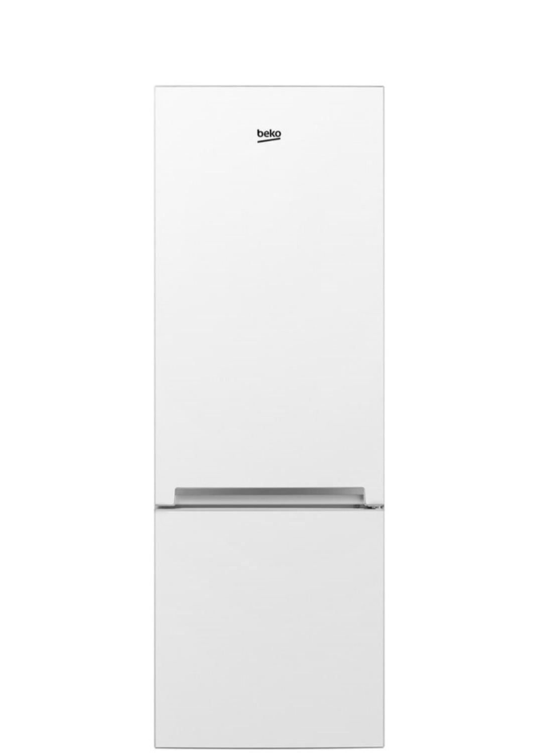 Холодильник 158 см Beko CSKDN6250MA0W (объем 175/65л,класс А,301 кВтч/год,4 кг/сут,54x60x158см)белый
