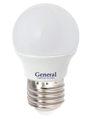 Светодиодная (LED) General G45 8Вт Е27 6500К 660Лм