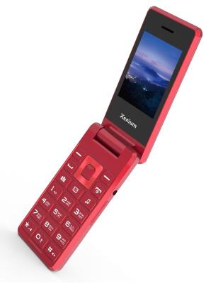 Сотовый телефон Xenium X600 красный(2G,2*SIM, 2,4",320х240,mSD до 32Gb,0.3 Мп,1000 мАч,FM,BT,Type-C)