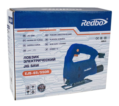 Лобзик REDBO EJS-65/550R (550Вт; 0-3000ход/мин; 18мм; 65/4мм)