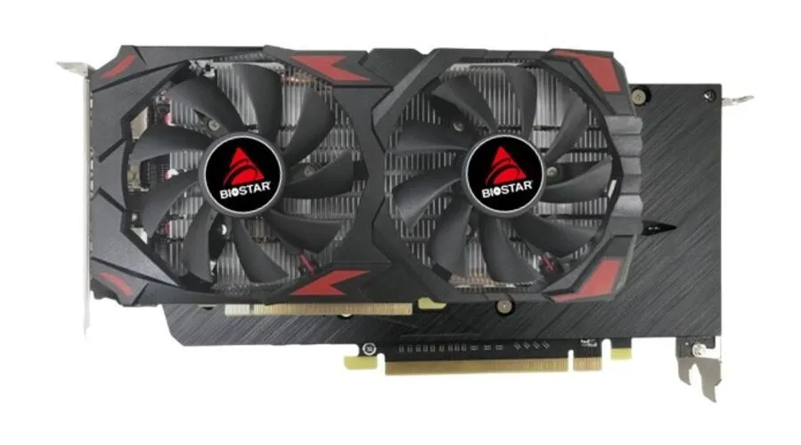 Видеокарта 8192Mb Biostar Radeon RX580 2048SP 256bit GDDR5 1274/7000/HDMIx1