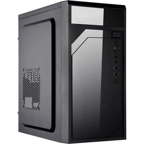 Корпус KingPrice KPCC-MN208 черный без БП mATX 1x80mm 2x120mm 2xUSB2.0 audio