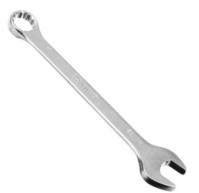 ЕРМАК Ключ рожково-накидной, 19мм, матовый CRV