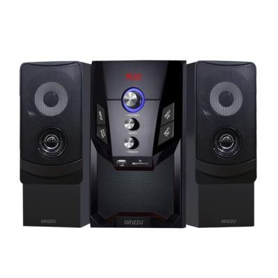 Колонка Ginzzu GM-415, Акустическая система 2.1, 50W/BT/USB/SD/FM/ДУ
