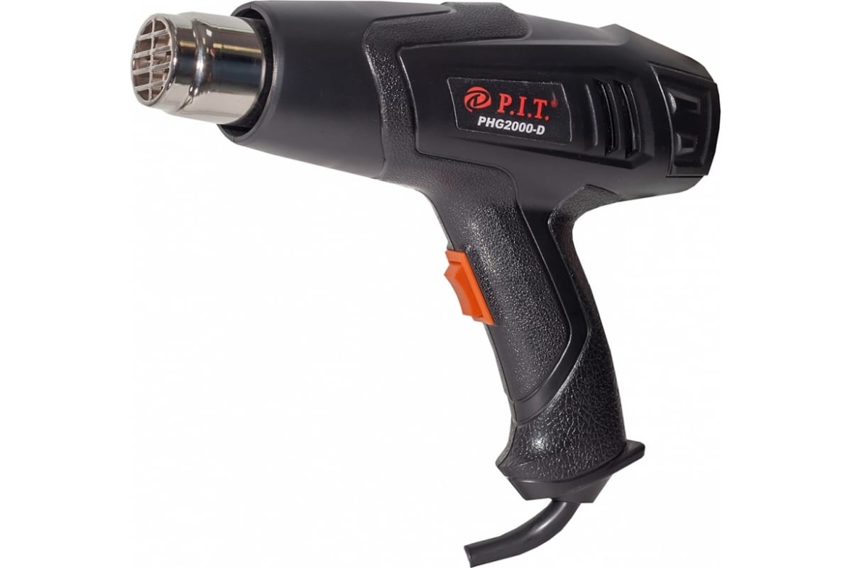 Строительный фен P.I.T. PHG 2000-D 2000Вт, 350/600 °С, 350/500 л/мин