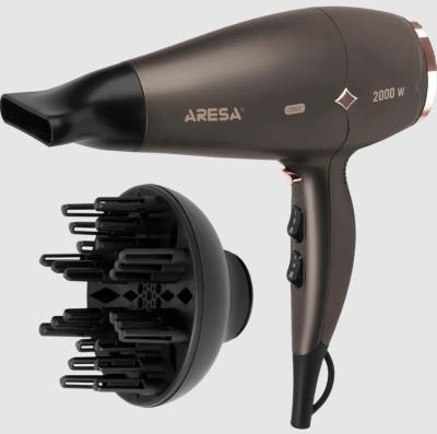 Фен Aresa AR-3240 2000 Вт 2 скор, 3режима, "холодный воздух"