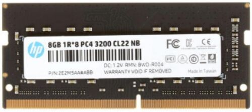 Модуль памяти SODIMM DDR4 8Gb (PC4-25600) 3200MHz HP CL22, S1 2E2M5AA 