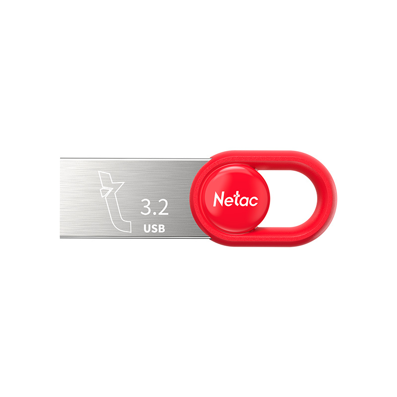 Флэш-память USB_128 GB Netac UM2 <NT03UM2N-128G-32RE>, USB3.2