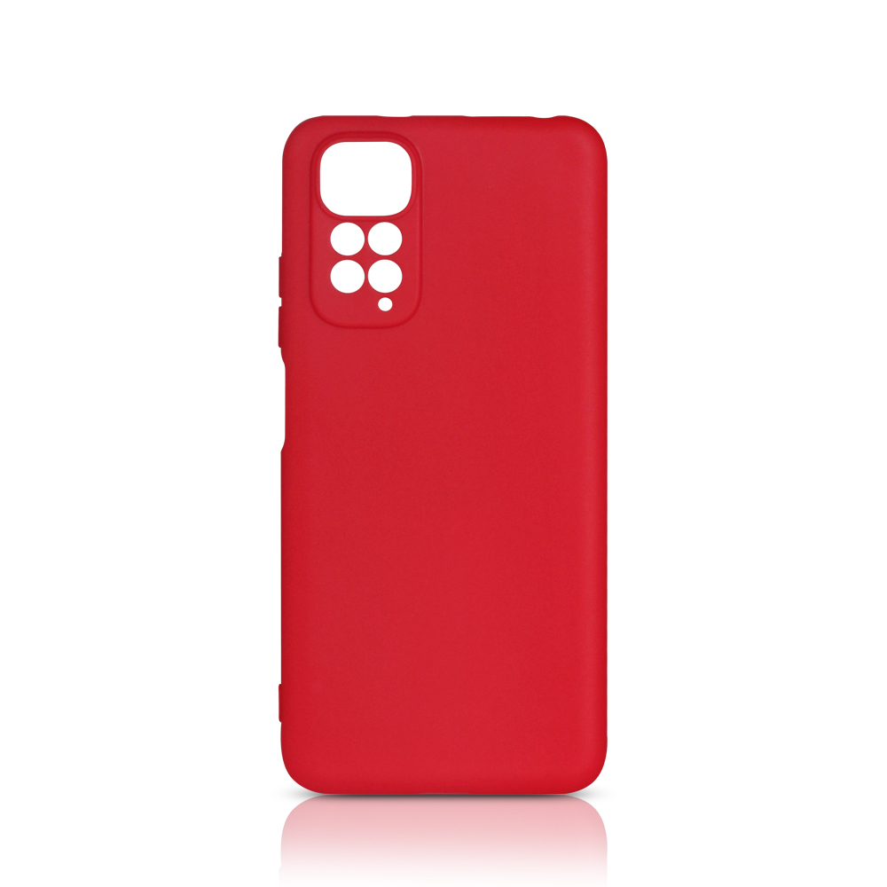 Чехол для Xiaomi Redmi Note 11/11s, красный / силиконовый DF xiCase-61 (red)