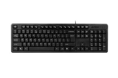 Клавиатура A4Tech KK-3 черная, USB 1,5м