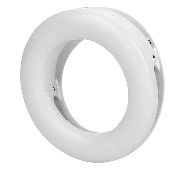 Световое LED кольцо для селфи с креплением на смартфоне DF LED-02 (white)
