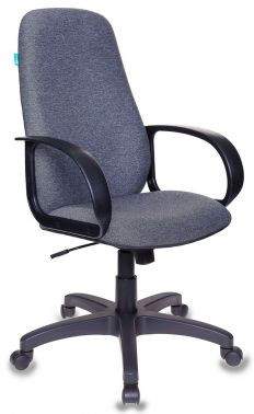 Кресло руководителя Бюрократ CH-808AXSN серый 3С1