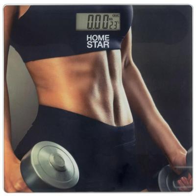 Весы напольные электронные HomeStar HS-6006B (стекло до 150 кг)