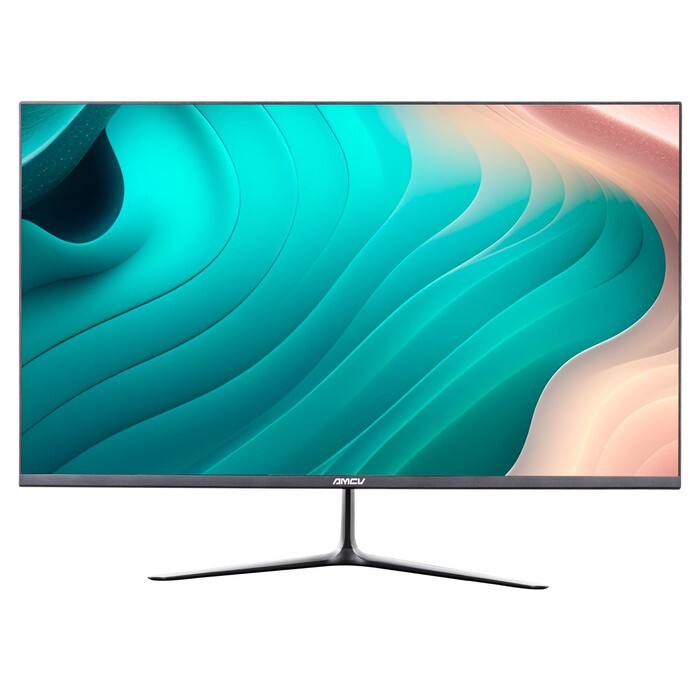 Монитор 24" AMCV M24X3 (IPS,5 мс,60Гц,1920x1080,16:9,250кд/м,1000:1,178°/178°,VGA,HDMI) кабель HDMI