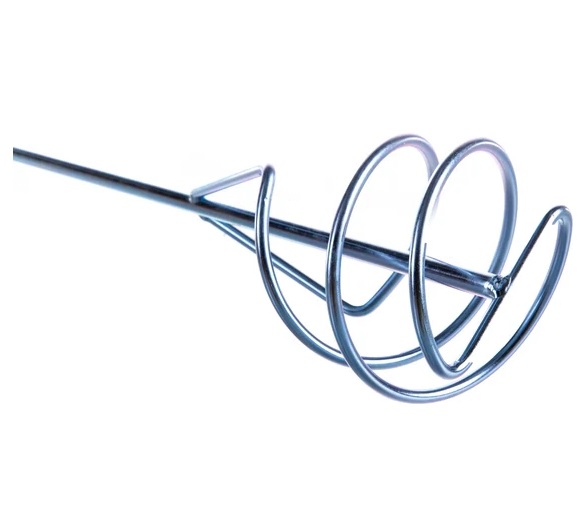 Миксер для песчано-гравийных смесей Denzel 100 х 450 мм, оцинкованный, хвостовик SDS Plus//848277