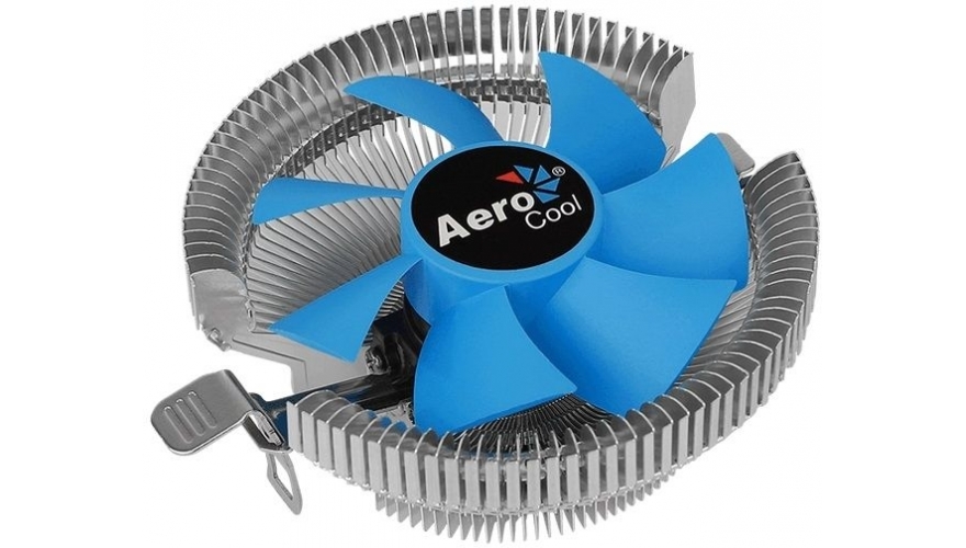 Вентилятор Aerocool Verkho A-3P (AM3/AM4,3-pin,28dB,2300об/мин,Al,100Вт) скоба