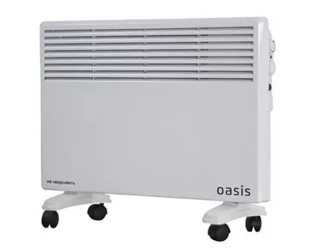 Конвектор электрический Oasis LK-25 2500Вт,колес./наст.держ.