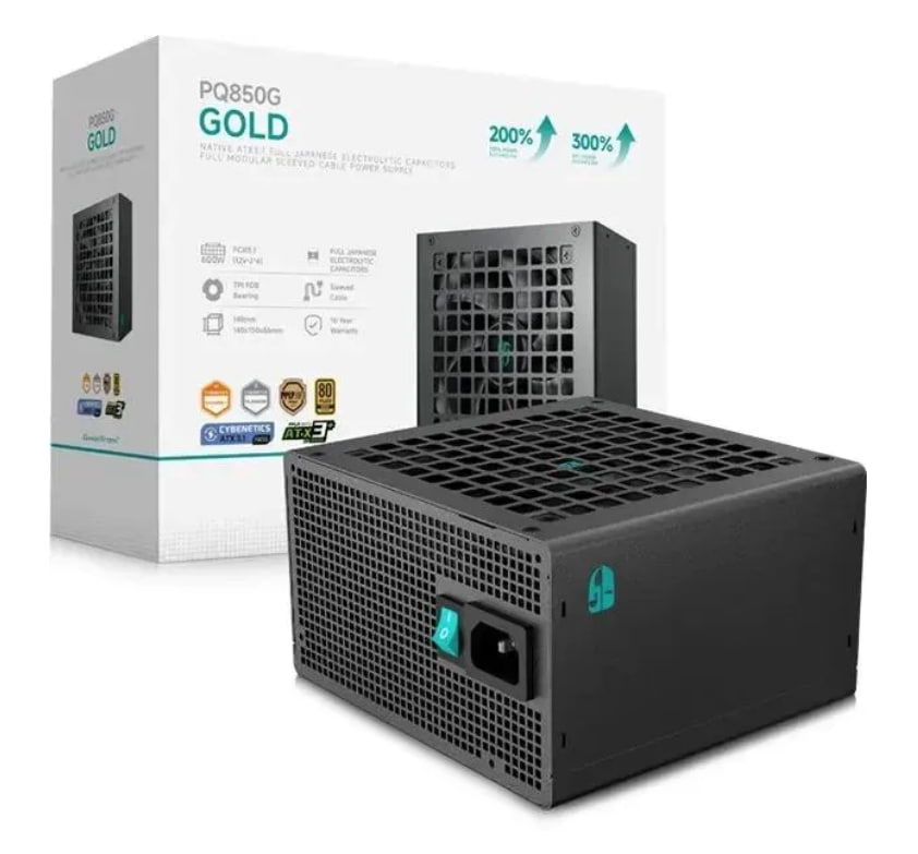 Блок питания 850W Deepcool ATX GamerStorm PQ850G Gen.5 80+ gold (20+4pin) APFC 120
