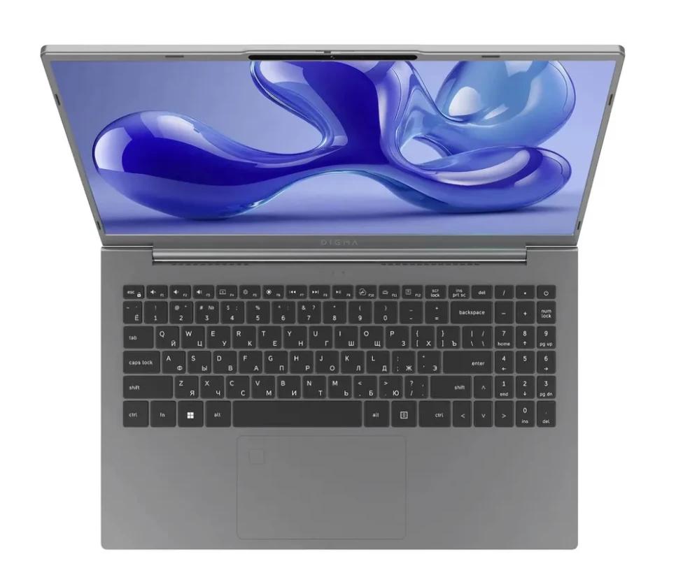 Ноутбук Digma Ascend Ryzen 5 7430U/16Gb/SSD512Gb/15.6"/IPS/FHD/W11H/grey