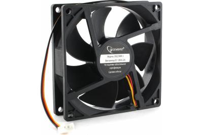 Вентилятор Gembird D9225HM-3, 92x92x25  гидродинамический, 3 pin, провод 30 см