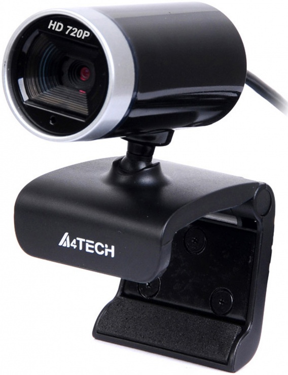 Камера A4Tech PK-910P черный 1Mpix (1280x720) USB2.0 с микрофоном