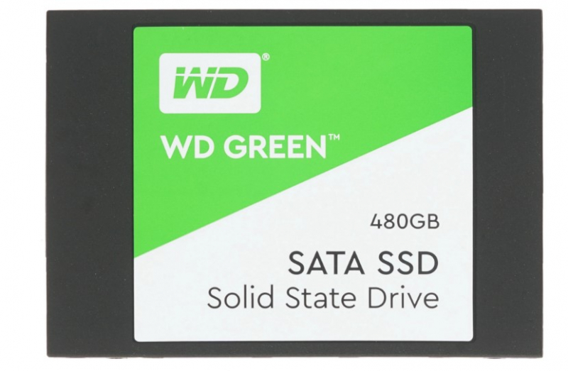 Диск SSD 2,5" 480 GB WD GREEN WDS480G3G0A SATA III 